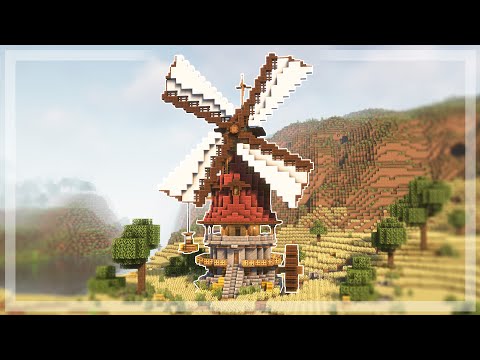 How to Build a Windmill in Minecraft - Tutorial