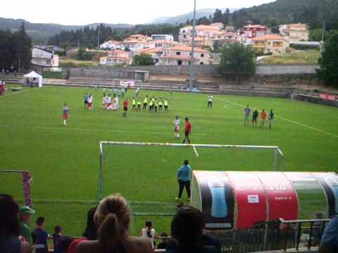 Escolas Gouveia 6 AD São Romão 6   penalti Jorge Cardoso
