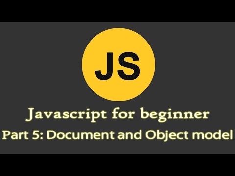 Javascript Tutorial Step By Step Part 5 Document And Object Model