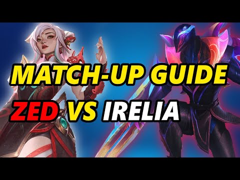 Zed vs Irelia Tips & Tricks (High elo Zed)