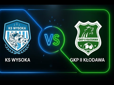 Klasa B "KEEZA" KS Wysoka - GKP II Kłodawa (bramka na 0-1)