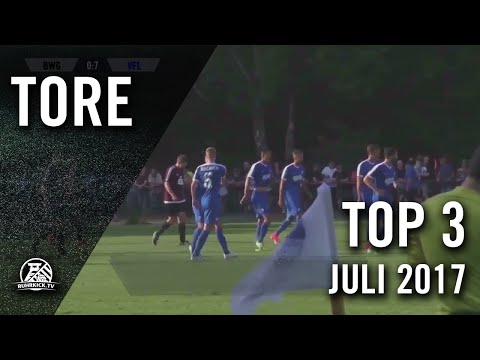 TOP 3 Tore - Juli 2017
