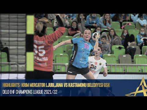 HIGHLIGHTS | Krim Mercator vs Kastamonu Belediyesi | Round 12 | DELO EHF Champions League 2021/22