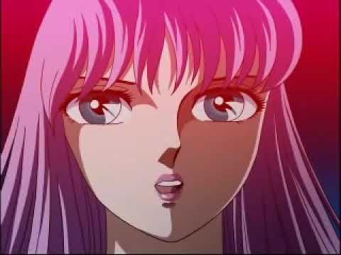 Saori/Athena libera a Shun de la posesión de Hades. Fragmento Ova 22