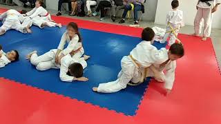 Exhibición judo: Diego y Andres