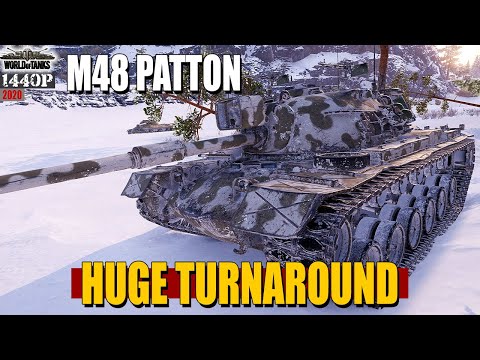M48 Patton: 8.4k damage, 9 tanks destroyed - World of Tanks