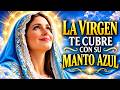 La Virgen Sonríe Bajo su Manto Azul | Melodías Celestiales que Traen Esperanza y Sanan el Corazón