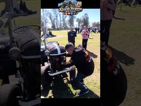 ¡MOTOS, FIERROS Y UNA GRAN CARAVANA! 🏍️ Expo Encuentro Frontera pusimos en marcha el tractor antiguo