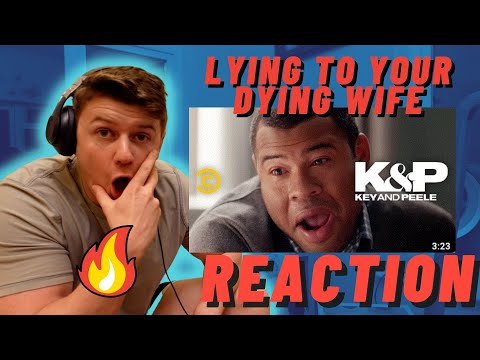 Lying to Your Dying Wife (feat. Rashida Jones) - Key & Peele | HE CANT!! ((IRISH MAN REACTION!!))