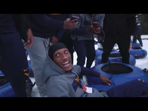 FOOTBALL TEAM GOES SNOW TUBING