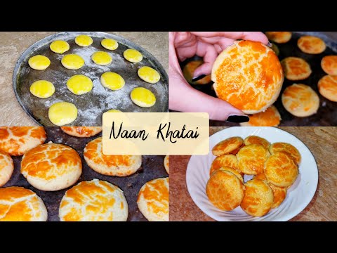 Khasta Nan Khatai Recipe | Desi biscuit | Tea Time recipe | PakistaniTarka