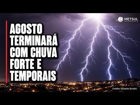 Chuva de até 300 mm pode atingir o RS | METSUL 