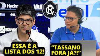 🚨 LISTA VAZOU! LÉO ANDRADE, CARLINHOS E MAIS 10 FORA DO REMO! VEJA! Leão Azulino