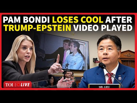 'You Lied Under Oath': Rep. Ted Lieu Torches Pam Bondi After Trump-Epstein Video Played In Hearing