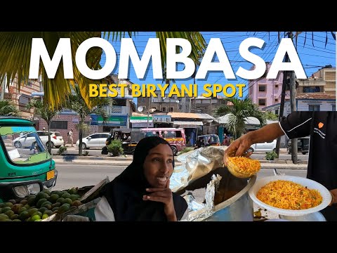 We found THE BEST BIRYANI in the streets of MOMBASA KENYA 2023