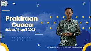 Peringatan Dini Cuaca Besok Sabtu 11 April 2026, BMKG: Waspada Hujan Lebat & Angin Kencang