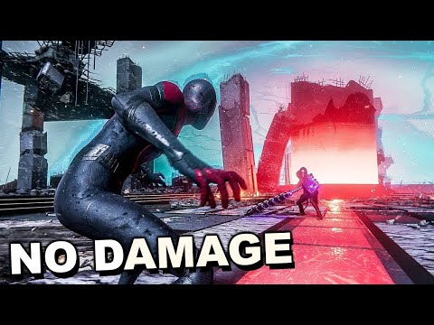 Miles Vs Tinkerer [No Damage] Final Fight + Ending - Spider Man Miles Morales (Spectacular) PS5