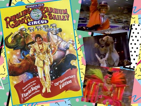 Ringling Bros and Barnum & Bailey Circus 120th Anniversary Edition Video Program Book (1990 VHS Rip)
