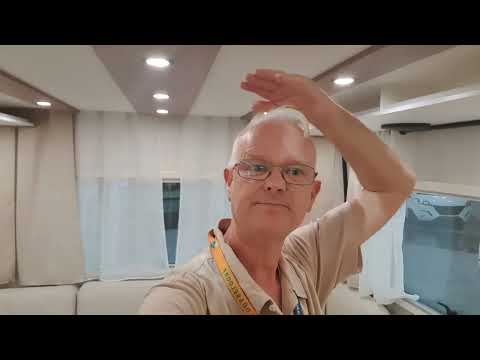 Exclusive rear lounge motorhome tour. Pilote P696U