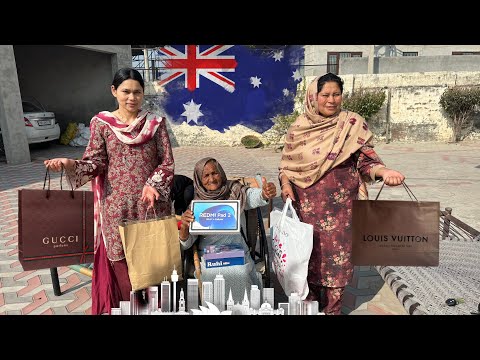 Australia ਜਾਣ ਤੋਂ ਪਹਿਲਾਂ ਮਾਸੀ ਜੀ ਨੂੰ ਕਰਾਈ ਸ਼ੌਪਿੰਗ 🛍️ @HarmanKhosa 