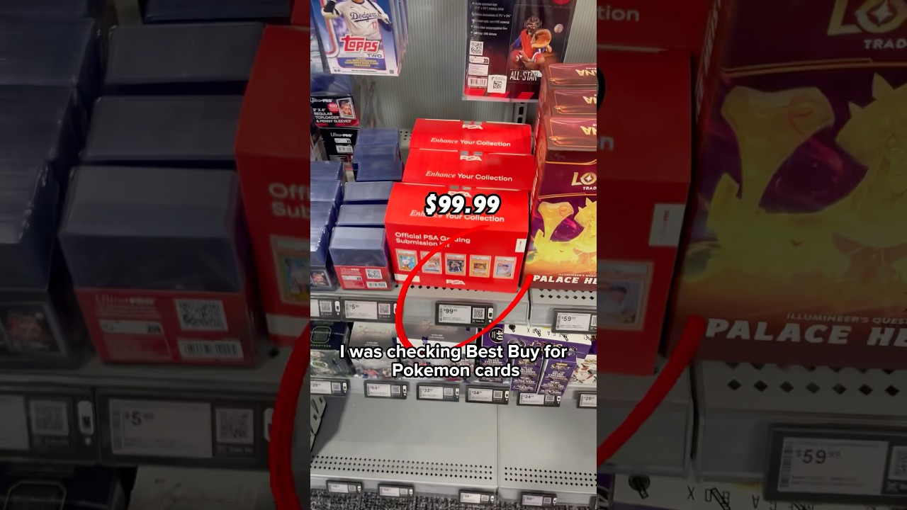 $FREE 99 PSA Submission Kit at Best Buy