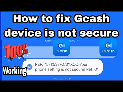How to fix Gcash device is not secure problem | gcash your phone is not secure | gcash problem today