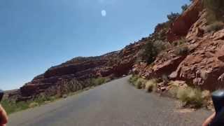 preview picture of video 'Bryce & Zion Cycling Trip. Boulder, Utah. Broken GoPro Mount'