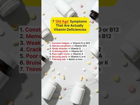 7 "Aging" Signs That Are Just Vitamin Deficiencies
