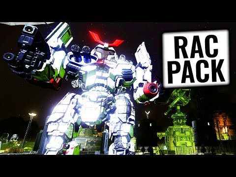 130 DAMAGE DOUBLE RACS FROM THE EAST! Hatamoto Chi Build - Mechwarrior Online 2019 MWO