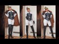 Cosplay Officer Outfit Trying On Fur Jacket Lerma Brijana