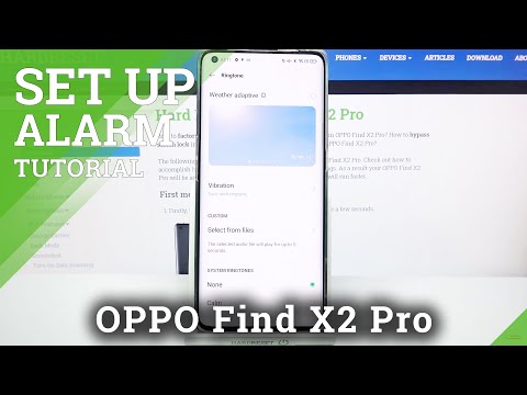 How to Set Up Alarm in OPPO Find X2 Pro– Set Up Reminder