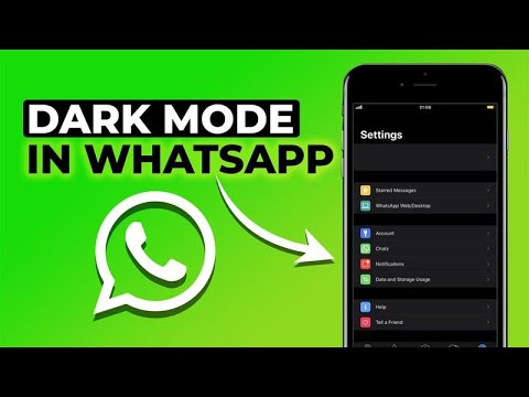 Dark Mode WhatsApp Instantly | System Settings Hack