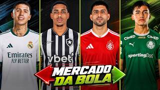 +15 TRANSFERÊNCIAS E RUMORES DO MERCADO DA BOLA DO FUTEBOL BRASILEIRO E INTERNACIONAL