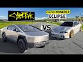 2024 Tesla Cybertruck vs AWD Mitsubishi Eclipse 