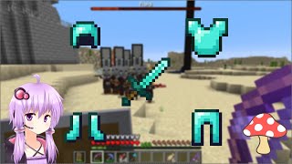 【Minecraft】30分でマインクラフト part46　～ドラゴン討伐に向けてエンチャント～