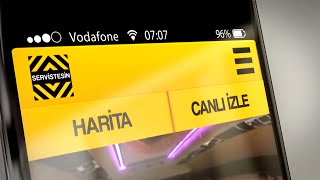 Servistesin Uygulaması Tanıtım Videosu