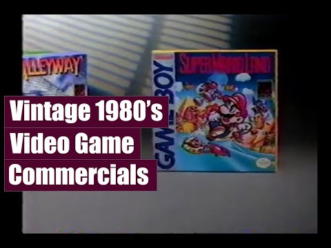 1980's Video Game Commercials Mega Collection | 1+ Hour of Video Game Nostalgia