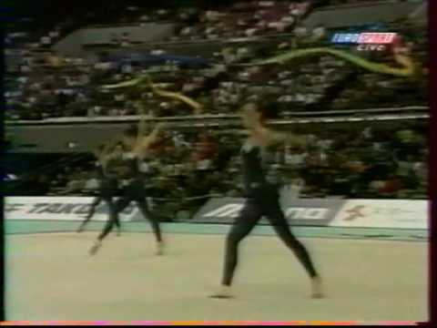 JAPAN 2 hoops 3 ribbons - 1999 Osaka worlds EF