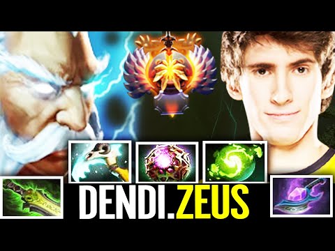 DENDI Zeus [FULL GAMEPLAY] - Pro Midlane Guide | Dota 2 IMMORTAL GAMEPLAY
