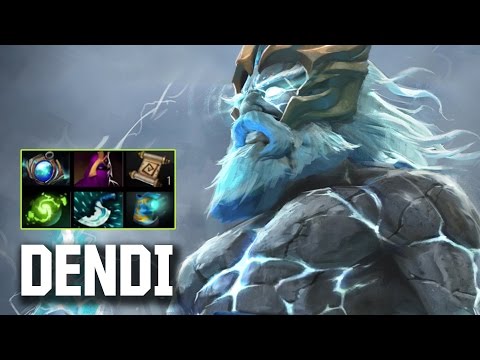 Dendi Zeus: Midlane @16/1/9 - Ranked Gameplay Dota 2