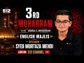 3rd Muharram Ashra E Muharram English Majlis For Youth Syed Murtaza Mehdi Organized By 512