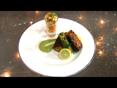 Ruchi Vismayam l EP - 23 Pan-Fried Salmon With Peas Puree & Pineapple Salsa | Mazhavil Manorama