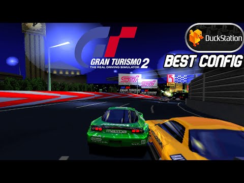 DuckStation Minhas Configurações Para o Gran turismo 2 #gt2 my config gt2