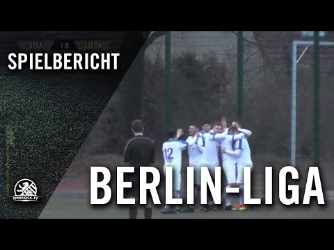 SC Staaken - SFC Stern 1900 (Berlin-Liga) - Spielbericht | SPREEKICK.TV