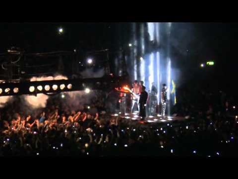 Rammstein enter stage + "Sonne" live in Stockholm 2012