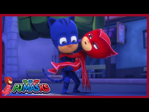 Saved by Catboy ♥️💙 | PJ Masks Owlette Adventures Full Episode | #superheroes