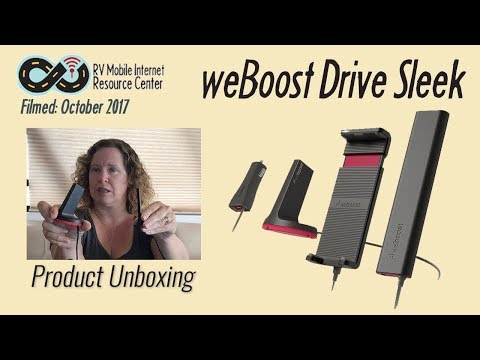 weBoost Drive Sleek Cellular Booster Unboxing & First Impressions