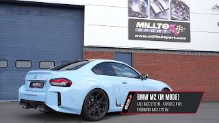 Video: Milltek Edelstahl Duplex Sportauspuff BMW M2 G87