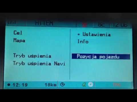 Nawigacja Renault Carminat Informee 2 CD Polskie Menu Laguna 2 Megane Scenic Traffic