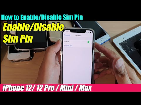 iPhone 12/12 Pro: How to Enable/Disable Sim Pin